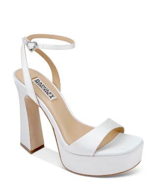 Women's Caia Square Toe High Heel Platform Sandals by BADGLEY MISCHKA