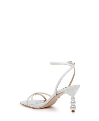 Women's Callie Pearl Heel Evening Sandals by BADGLEY MISCHKA