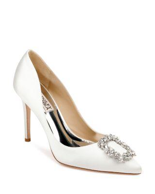 Women's Cher Crystal Buckle Pumps by BADGLEY MISCHKA