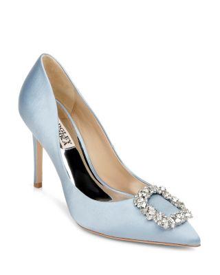 Women's Cher Crystal Buckle Pumps by BADGLEY MISCHKA