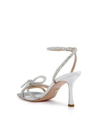 Women's Effie Rhinestone Bow Evening Sandals by BADGLEY MISCHKA