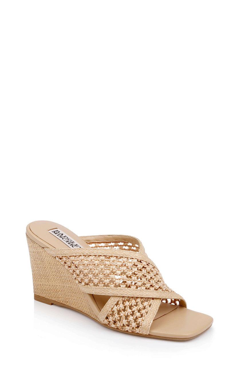 Xandria Wedge Slide Sandal by BADGLEY MISCHKA