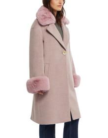 Yamini Wool Coat by BADGLEY MISCHKA