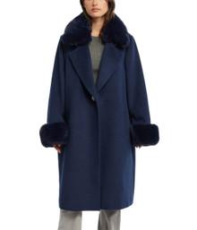 Yamini Wool Coat by BADGLEY MISCHKA
