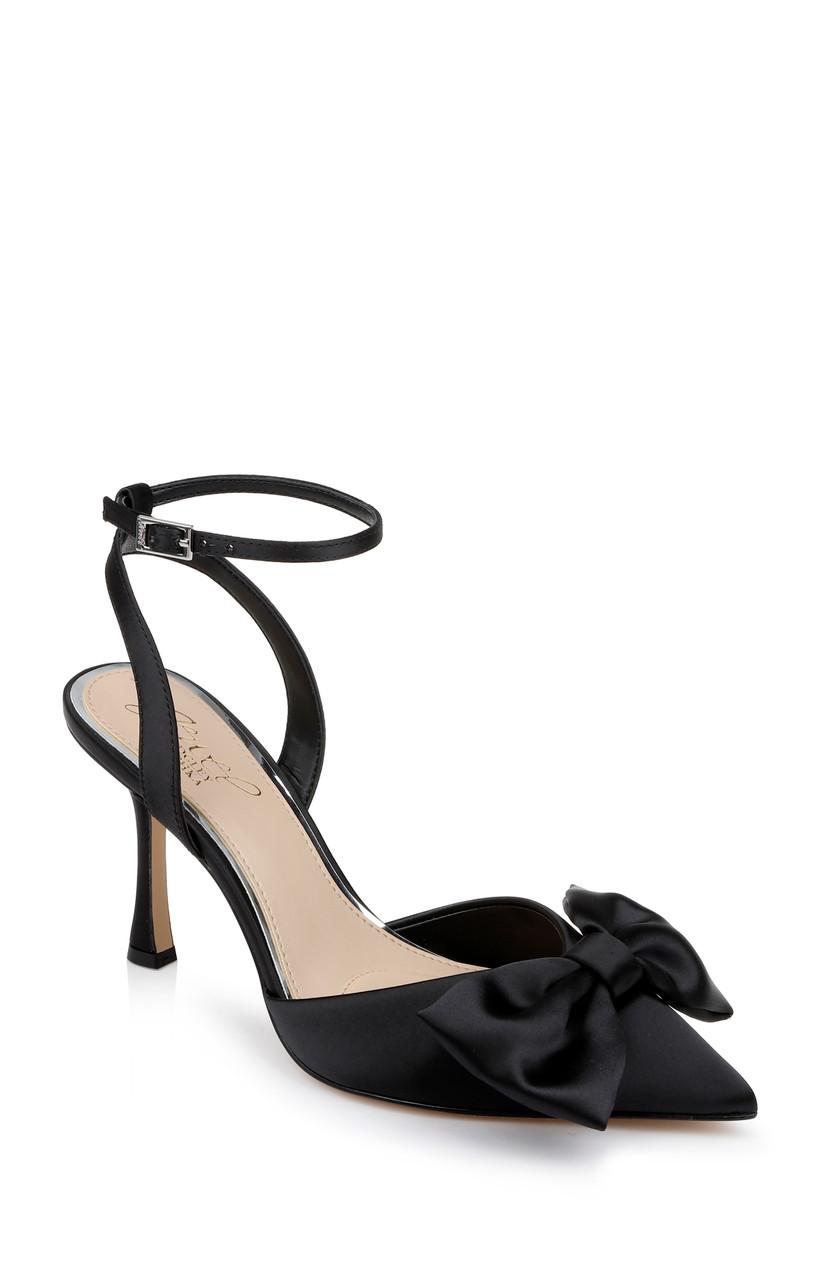 Yanna Satin Stiletto with Bow by BADGLEY MISCHKA