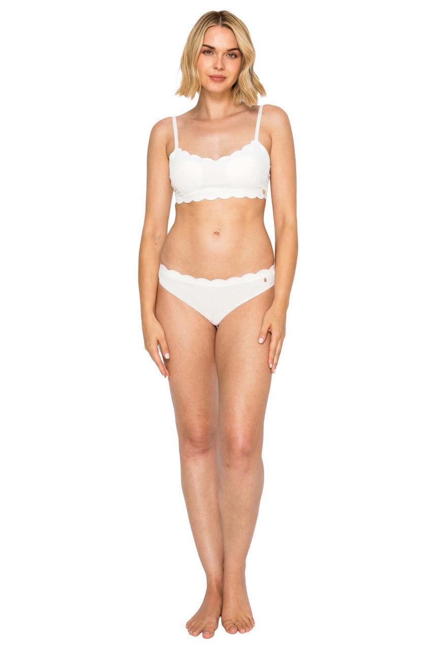Yummy Baby Rib Scallop Bralette by BADGLEY MISCHKA