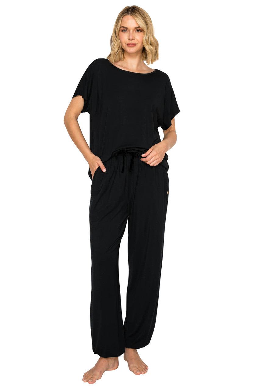 Yummy Modal Blend Dolman Sleeve Jogger Set by BADGLEY MISCHKA