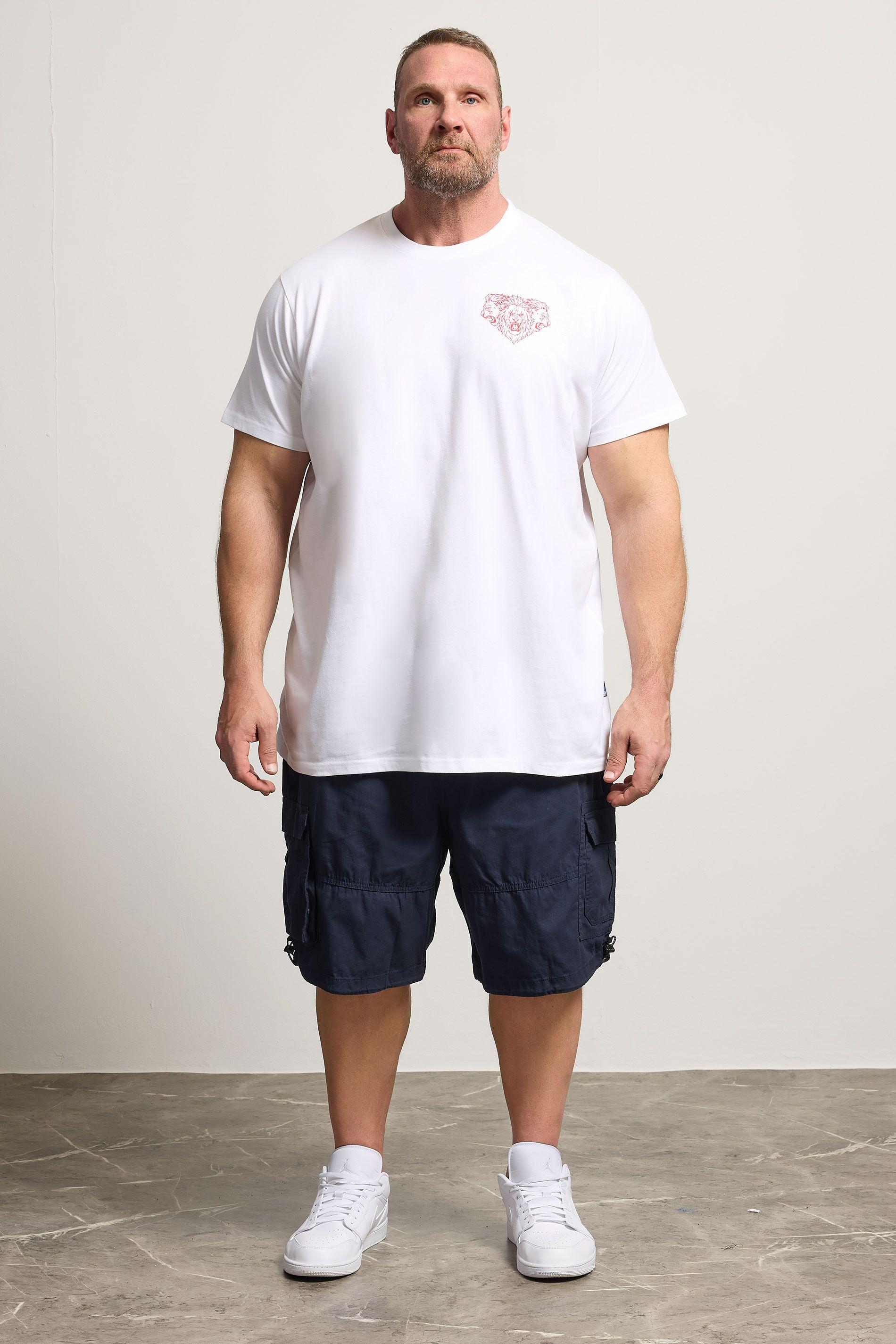 Elasticated Waist Cargo Shorts by BADRHINO