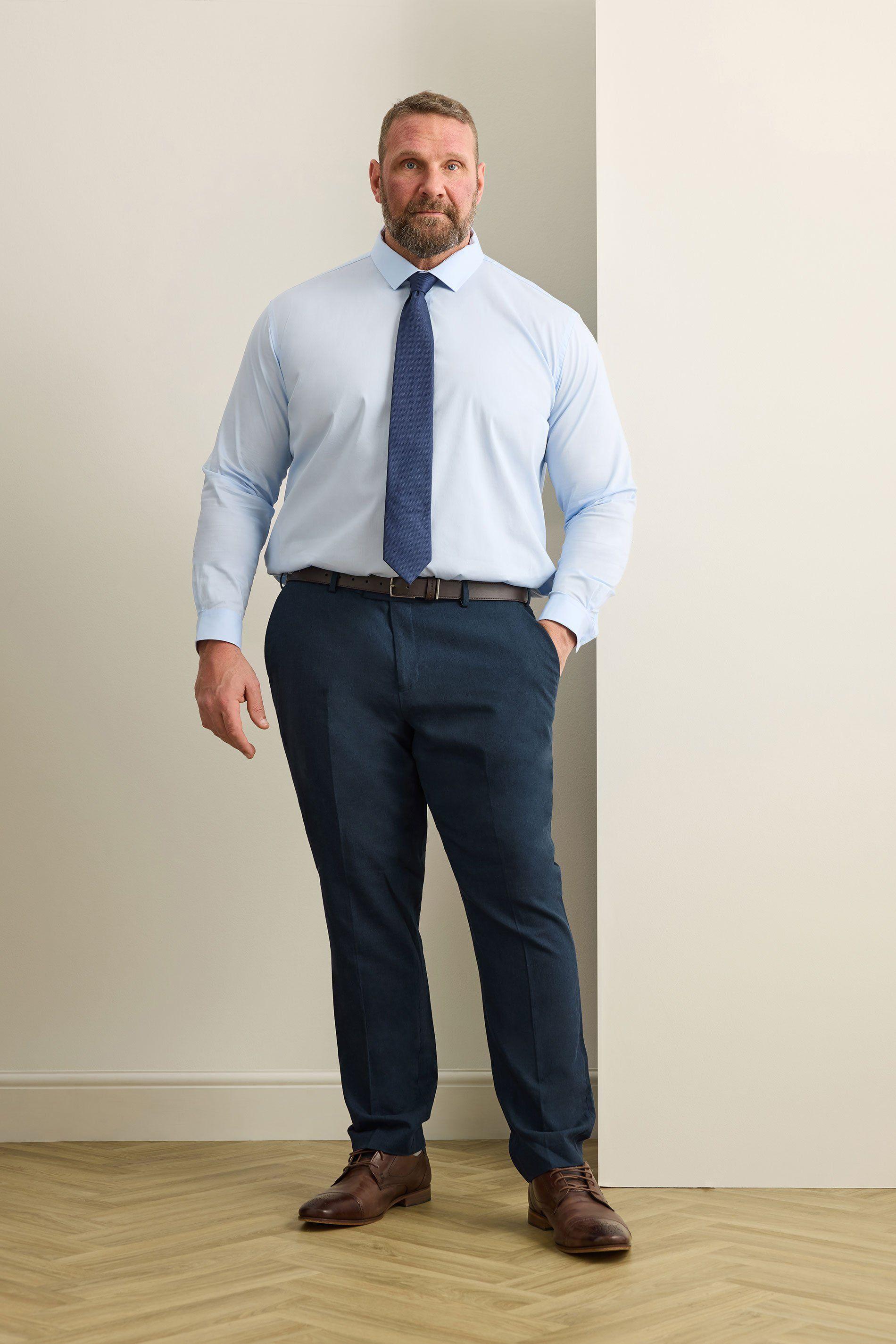 Linen Suit Trousers by BADRHINO
