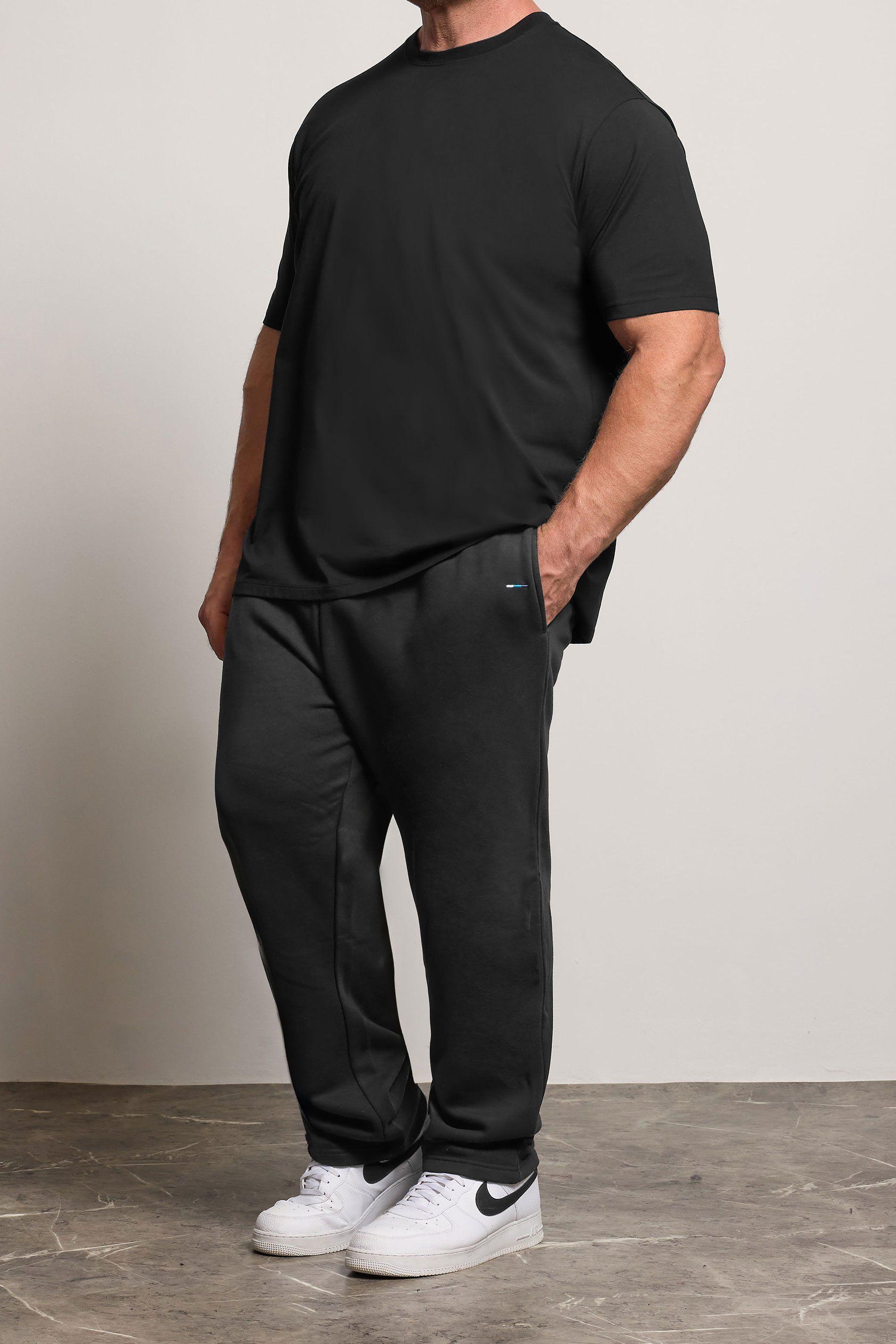 Open Hem Joggers by BADRHINO