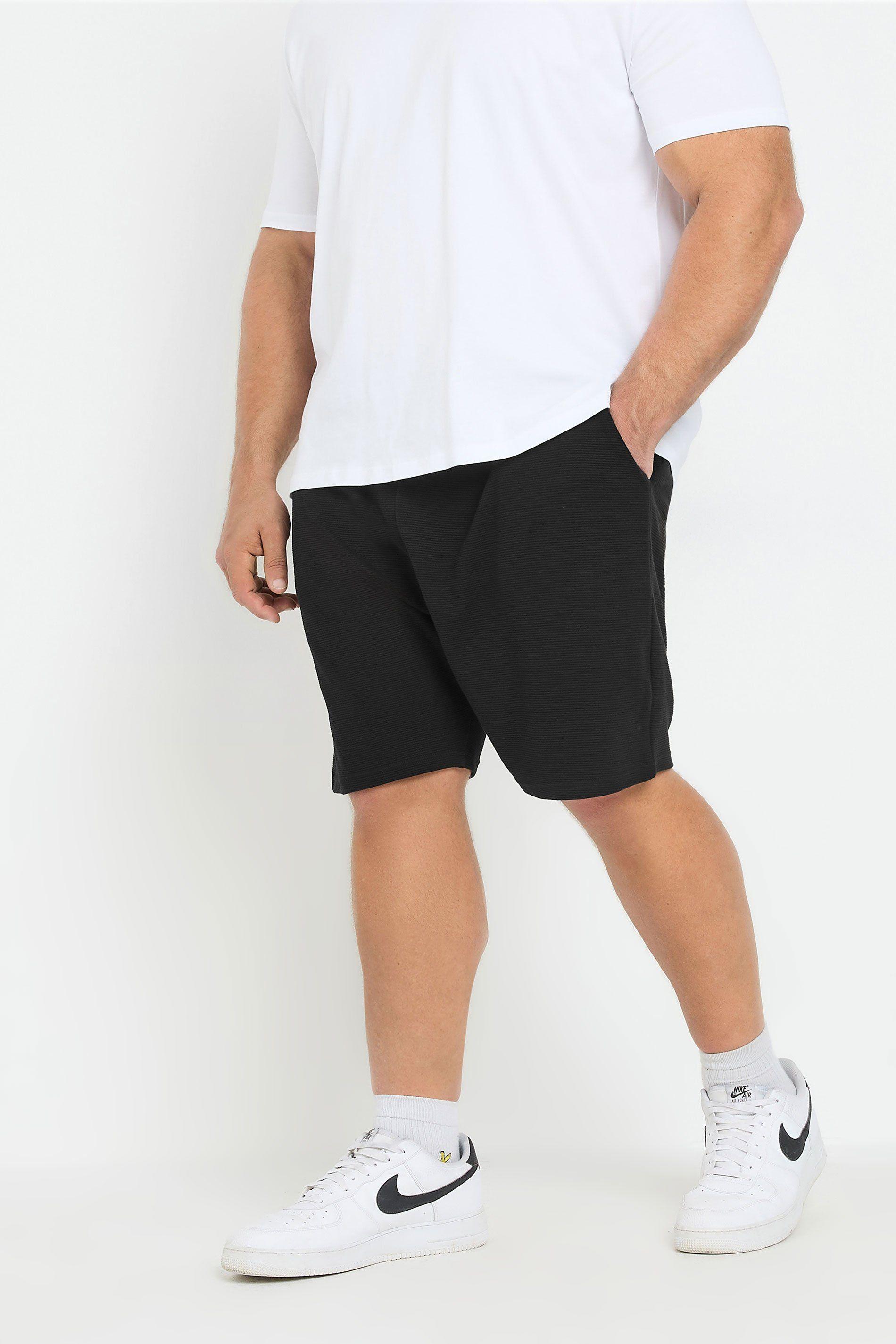 Ribbed Jogger Shorts by BADRHINO