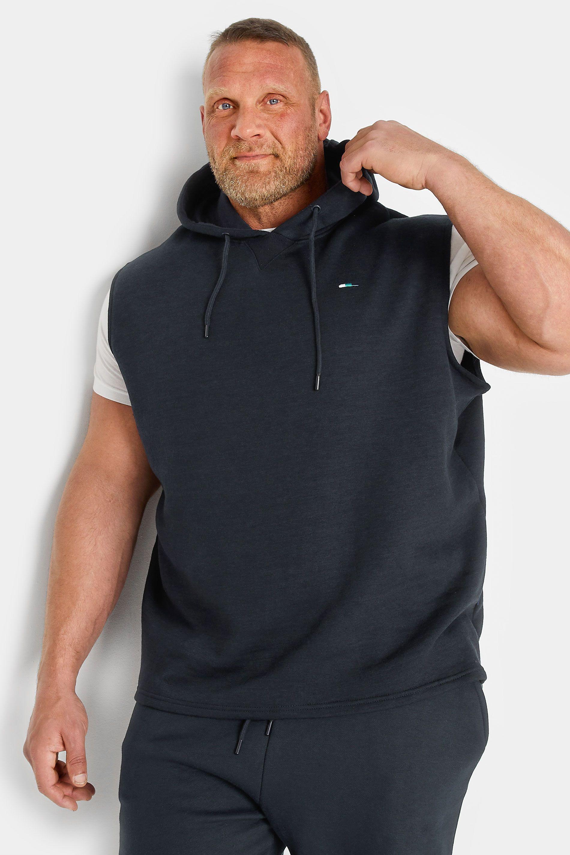 Sleeveless Hoodie by BADRHINO