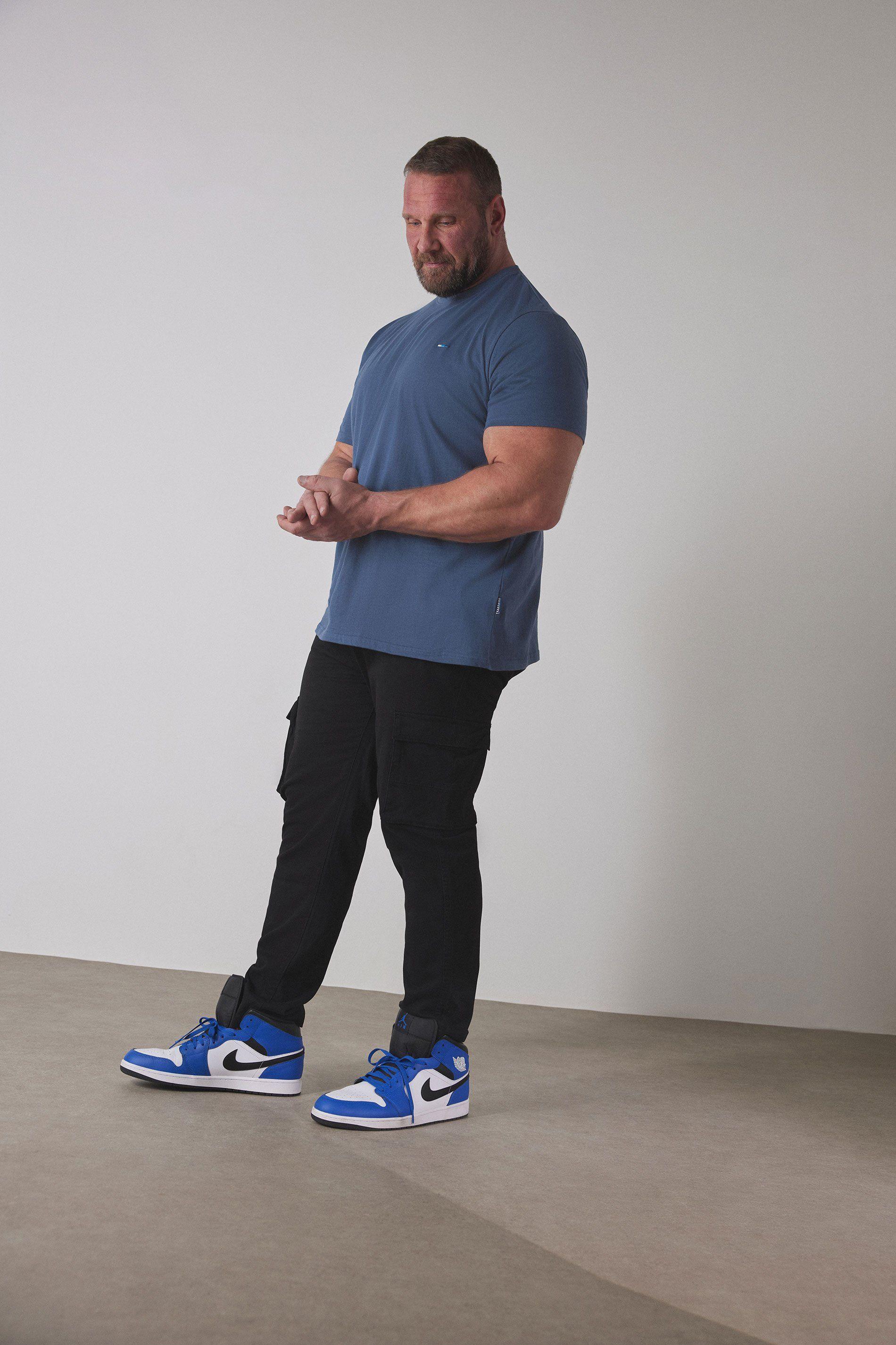 Stretch Cargo Trousers by BADRHINO