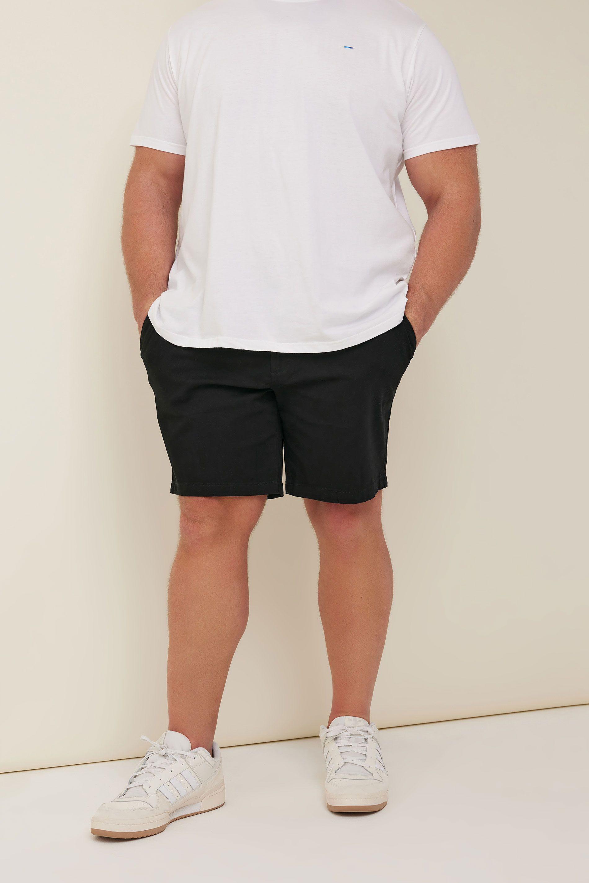 Stretch Chino Shorts by BADRHINO