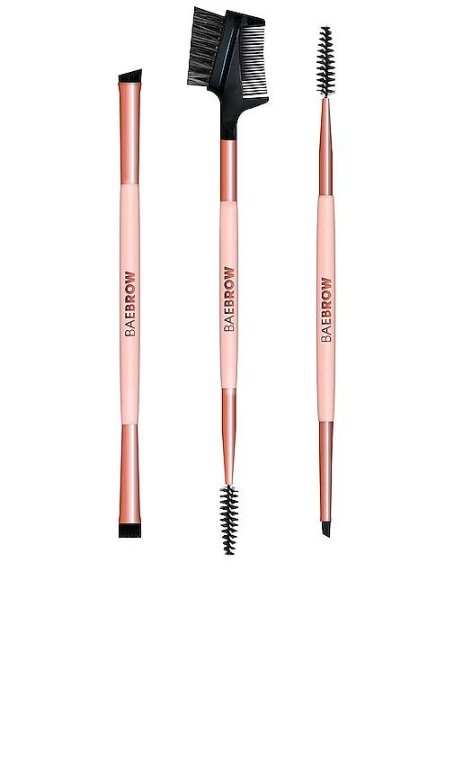 BAEBROW Brush Trio: Essential Brush Styling Kit in Beauty by BAEBROW