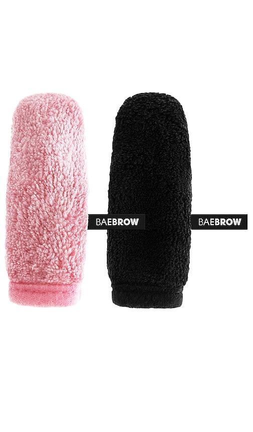 BAEBROW Reusable Mini Swipers in Pink & Black by BAEBROW