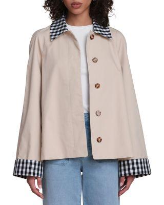 Crop Trench Coat by BAGATELLE