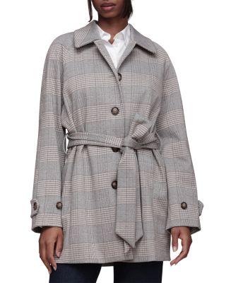 Knit Jacquard Topper Coat by BAGATELLE
