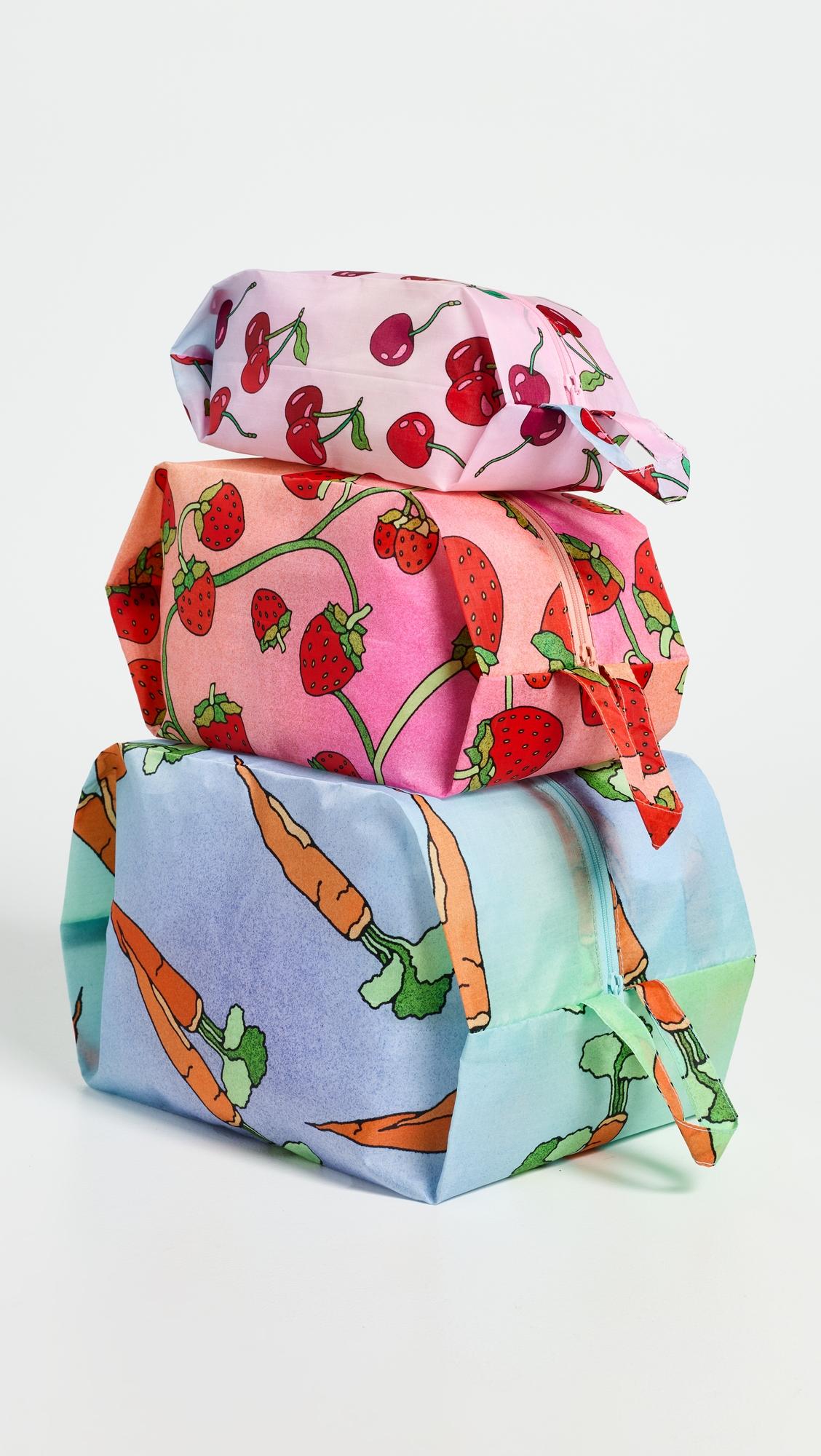 3D Zip Set by BAGGU