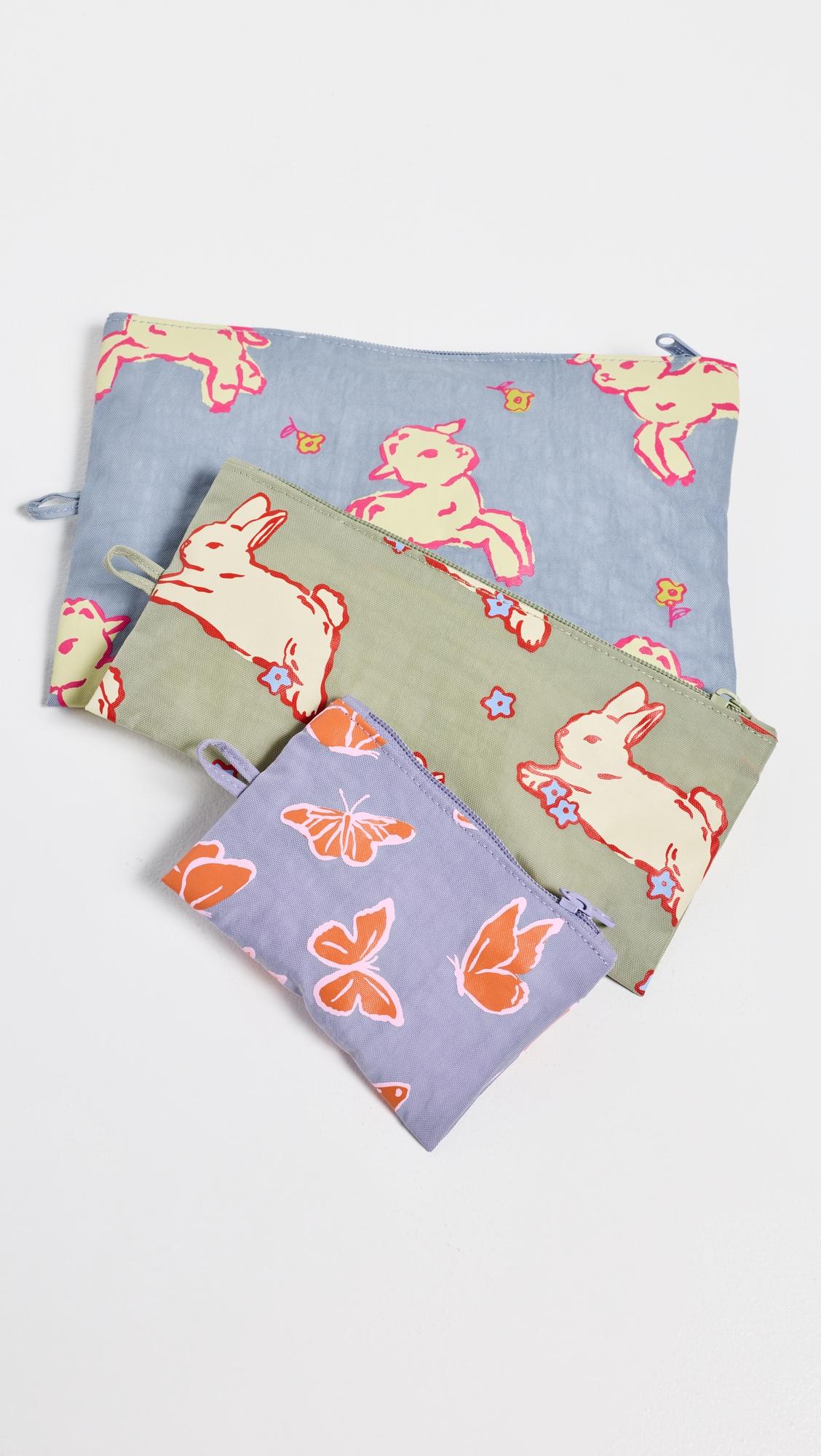 Flat Pouch Set by BAGGU
