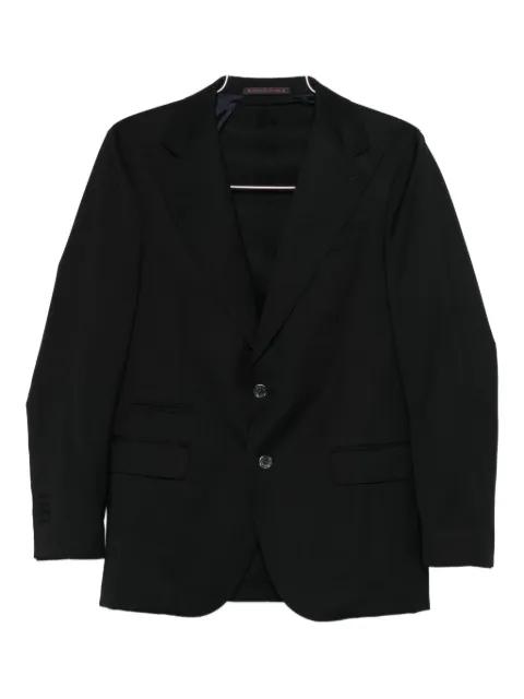 peak-lapel single-breasted suit by BAGNOLI SARTORIA NAPOLI