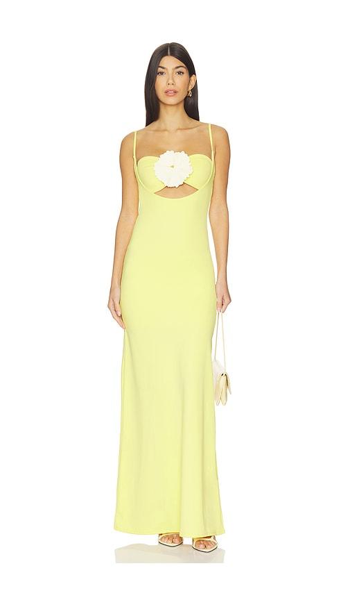 Bahia Maria Nora Dress in Lemon by BAHIA MARIA