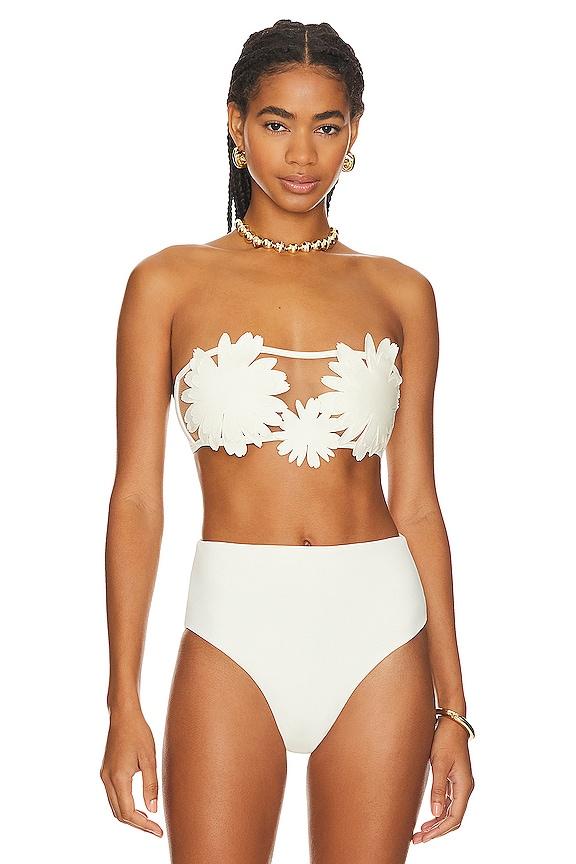 Bahia Maria Sofia Bandeau Bikini Top in Ivory by BAHIA MARIA Bahia Maria Sofia Bandeau Bikini Top in Ivory by BAHIA MARIA