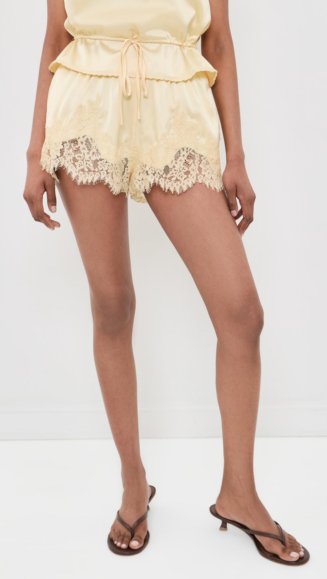 Lace Mini Shorts by BAILEY ROSE