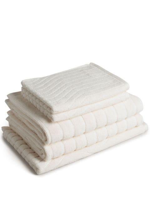 organic cotton bath towel (set of two) by BAINA