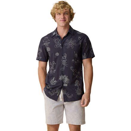 Mojave Perforated Button Up Shirt by BAJA LLAMA