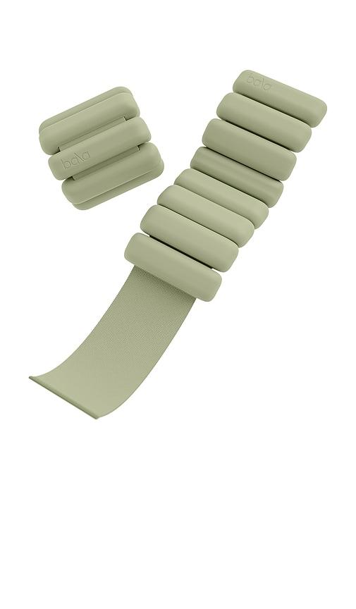 bala 2 Pound Bangles in Sage by BALA