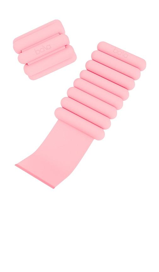 bala 3 Pound Bangles in Blush by BALA