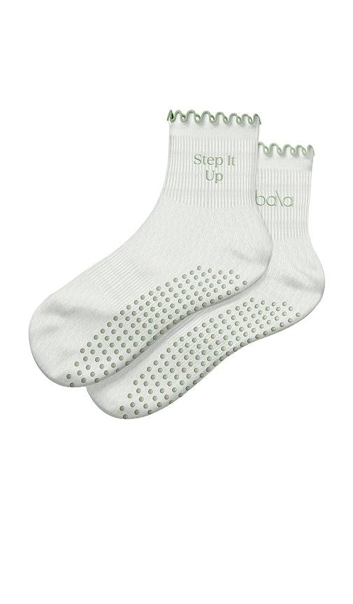 bala The Frilly Sock in Sage by BALA