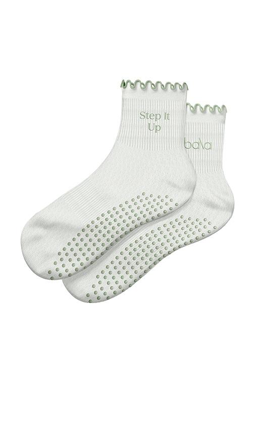 bala The Frilly Sock in Sage by BALA
