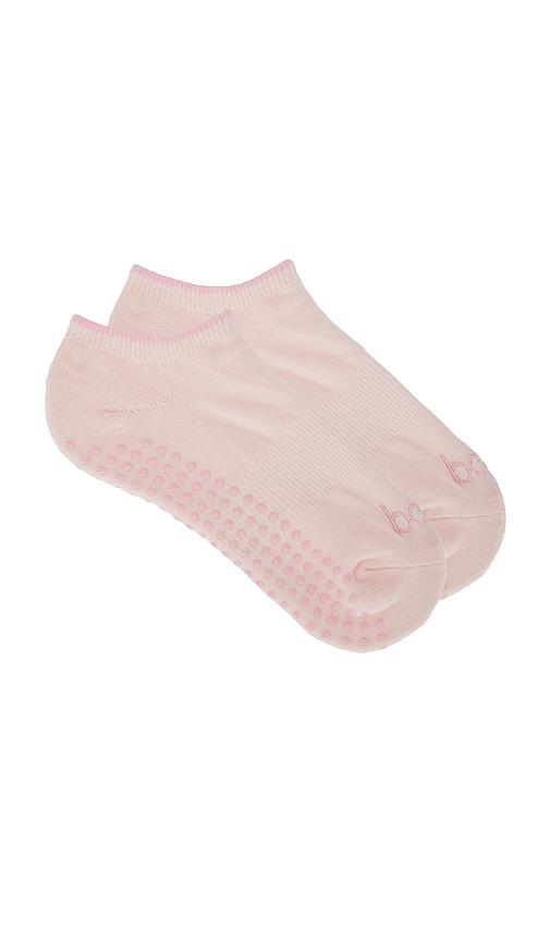 bala The Pilates Low Sock Blush in Medium by BALA