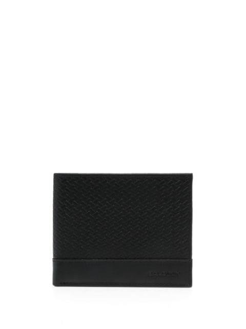 bi-fold leather wallet by BALDININI