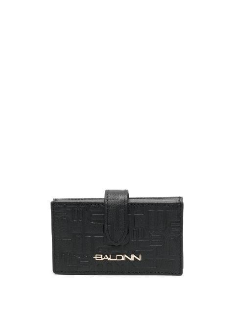 monogram-pattern leather wallet by BALDININI