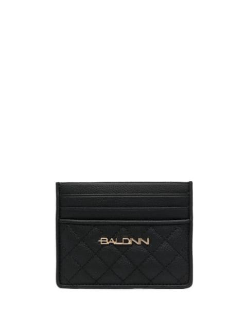 quilted leather card holder by BALDININI