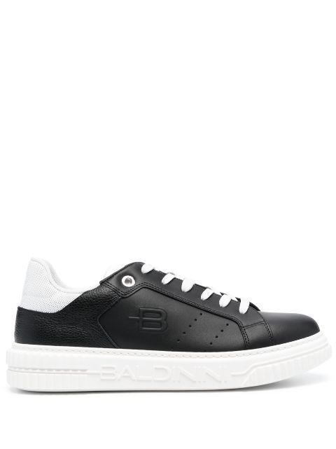 two-tone low-top sneakers by BALDININI