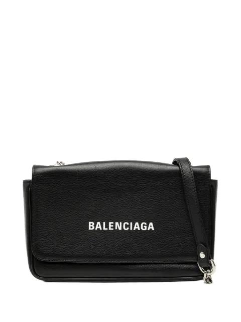 2006-2019 Leather Everyday Wallet on Chain crossbody bag by BALENCIAGA 