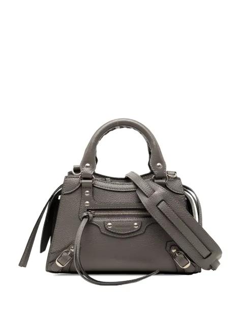 2008 Mini Grained Calfskin Motocross Neo Classic City satchel by BALENCIAGA 