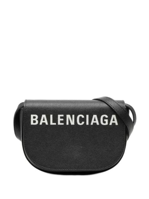 2010-2026 Grained Calfskin Logo Ville Day XS crossbody bag by BALENCIAGA 