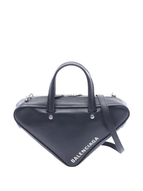 2010-2026 S Leather Triangle Duffle Bag satchel by BALENCIAGA 
