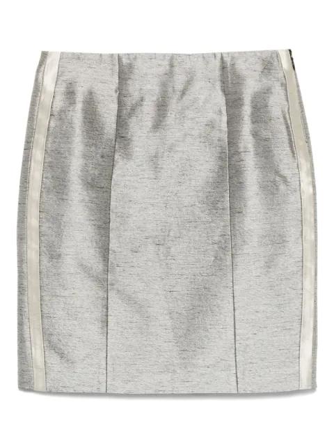 2010s silk-linen skirt by BALENCIAGA 