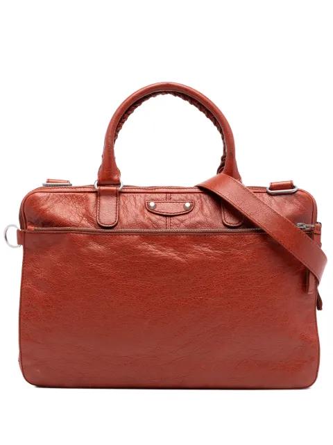2012 Lambskin Motocross Giant 12 Briefcase business bag by BALENCIAGA 