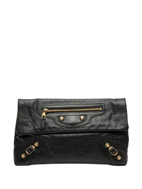 2013 Lambskin Motocross Giant 12 Envelope clutch bag by BALENCIAGA 