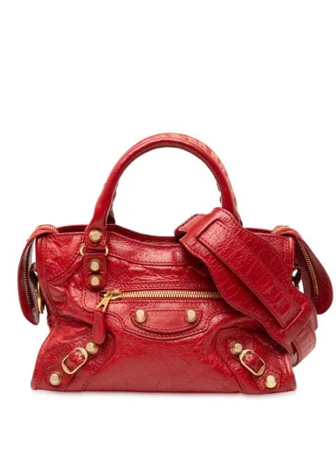 2013 Mini Lambskin Motocross Giant 21 City satchel by BALENCIAGA 