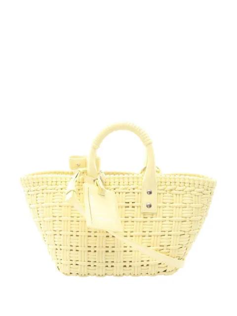 2018-2026 Faux Leather Bistro Panier XS satchel by BALENCIAGA 