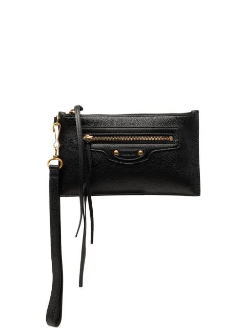 2018-2026 Grained Calfskin Neo Classic Pouch XS clutch bag by BALENCIAGA 