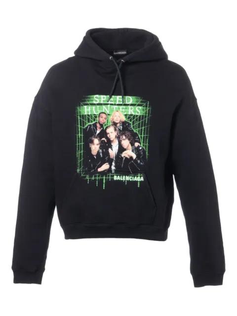 2018 Speedhunter graphic hoodie by BALENCIAGA 